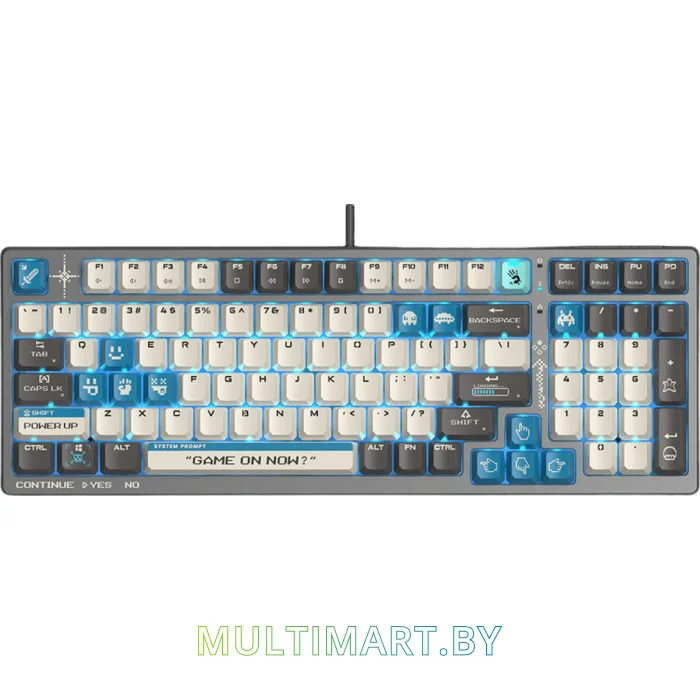 Клавиатура A4Tech Bloody S98 Pixels Blue (Bloody BLMS Red Plus)